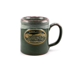 DENEEN POTTERY MUG-GOG SAGE/BURG