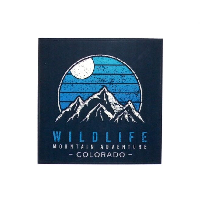 STICKER-WILDILFE MOUNTAIN ADVENTURE