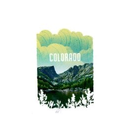 Sticker - Lake/Mountains Colorado Sticker - Lake/Mountains Colorado