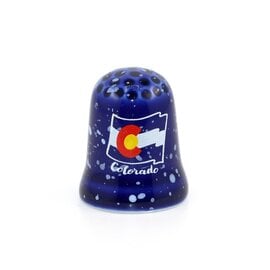 Monterey THIMBLE-COFLAG BLUE SPECKLE