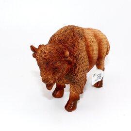 Lipman Gifts Figurine - Buffalo Woodgrain