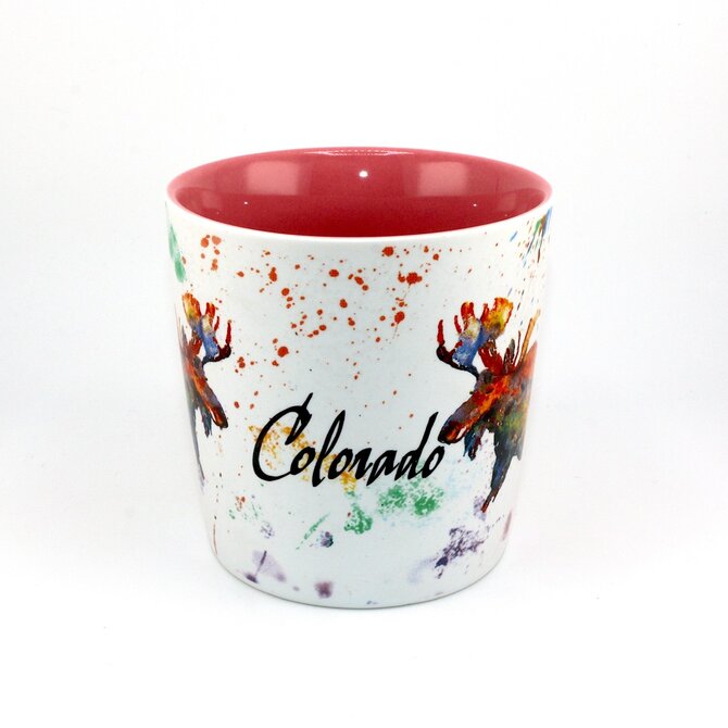 Lipman Gifts MUG-MOOSE WTRCLR WRAP CO 16OZ ASST