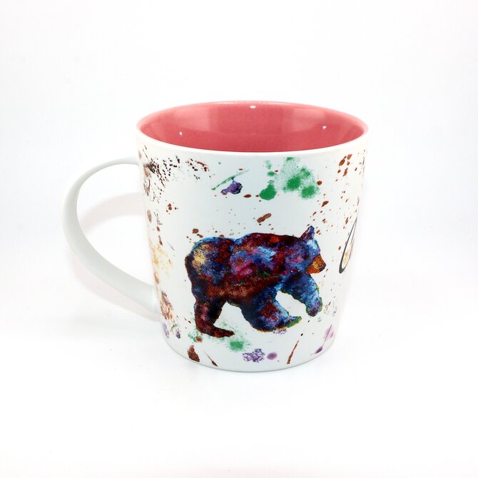 Lipman Gifts MUG-BEAR WTRCLR WRAP CO 16OZ ASST
