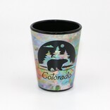 Lipman Gifts SHOT-FOIL BLK BEAR SWIRL