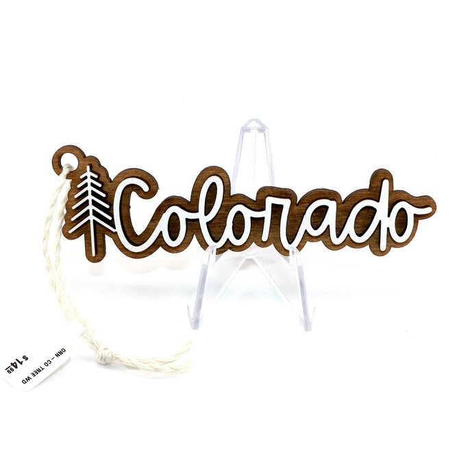 TRENDY TRAVELER ORN-CO TREE WD