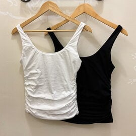 Velvet Tank - Drucie Shirr Top