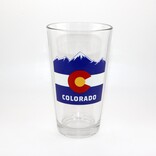 PINT-CO FLAG PUB GLASS