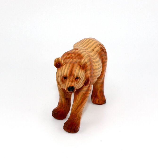 Lipman Gifts FIG-BEAR WDGRAIN