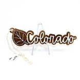 TRENDY TRAVELER ORN-CO ASPEN LEAF WD