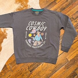 SENDERO Mens Sweatshirt - Cosmic Cowboy