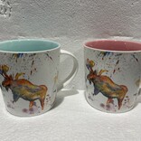 Lipman Gifts MUG-MOOSE WTRCLR WRAP CO 16OZ ASST
