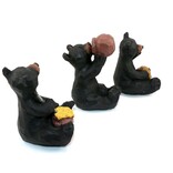 Lipman Gifts Figurine - Bear w/Honey 3 Assorted Lipman Gifts Figurine - Bear w/Honey 3 Assorted