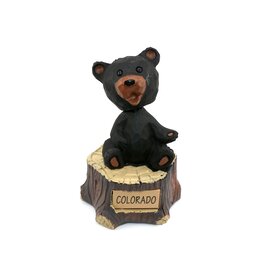 Lipman Gifts Figurine - Bear Bobble Colorado Lipman Gifts Figurine - Bear Bobble Colorado