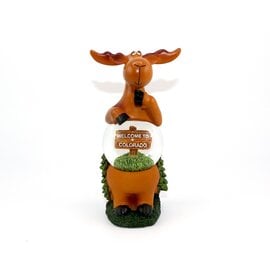Sanborn Souvenir Co. Inc. SNOWGLOBE - Welcome to Colorado Moose