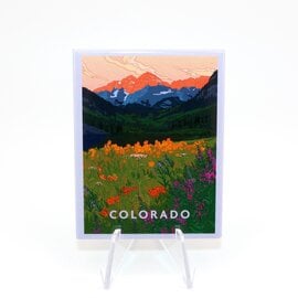 Magnet - Maroon Bells Topography Magnet - Maroon Bells Topography