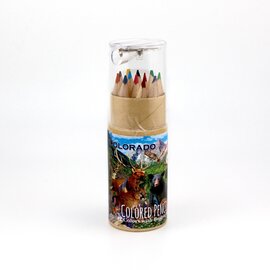 Colorado Wildlife Colored Pencil Tube