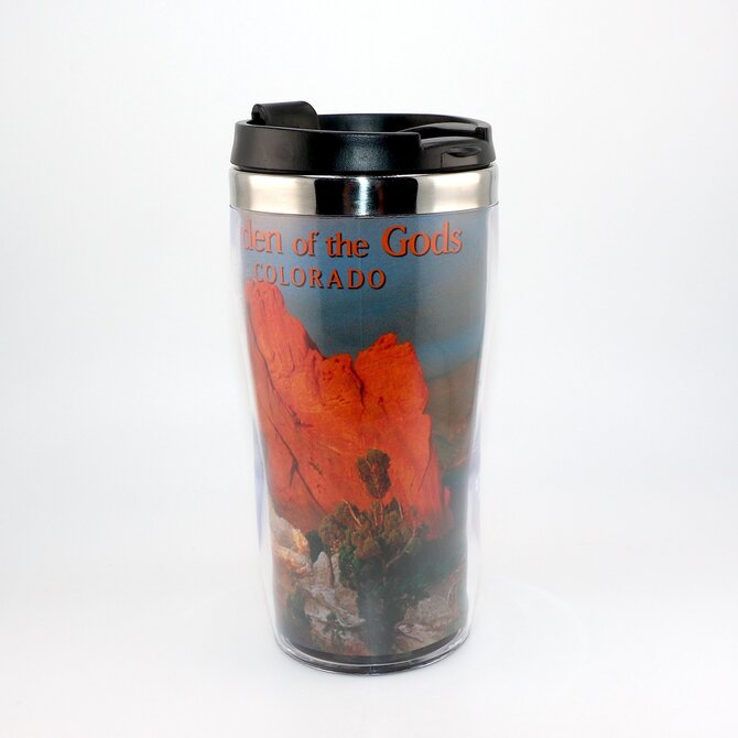 Travel Mug - Storm Over Garden of the Gods