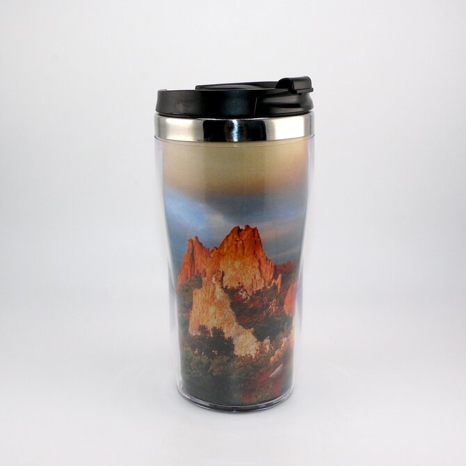 Travel Mug - Storm Over Garden of the Gods
