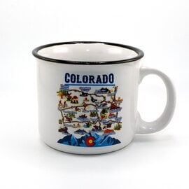 MUG - CO Map White