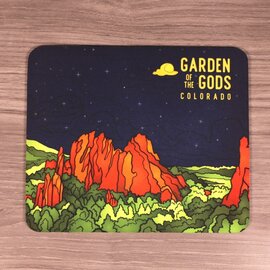 ALASKA WILD AND FREE Mousepad - GOG Dark Sky