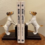 Home Art BOOKENDS-JACK RUSSEL