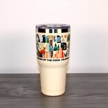 A&f Souvenir TUMBLER-Cream Garden of the Gods/CO Modern Art