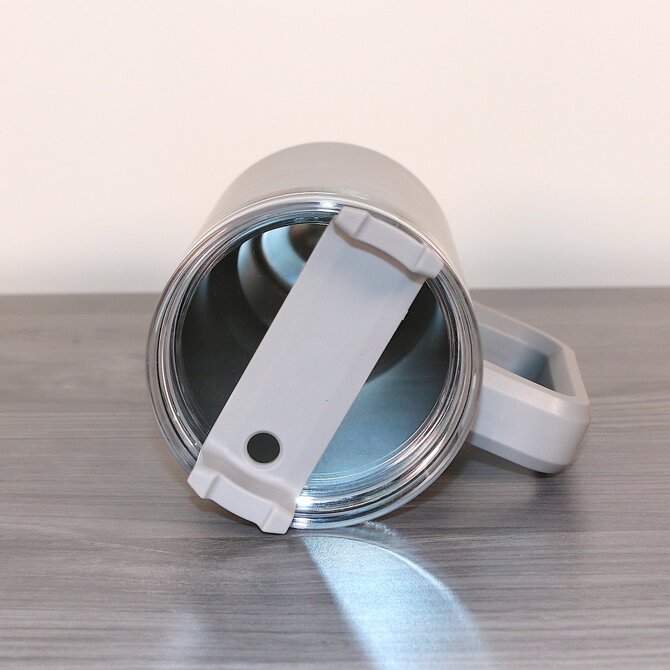 A&f Souvenir TUMBLER-GREY W/ HNDL SS 40OZ