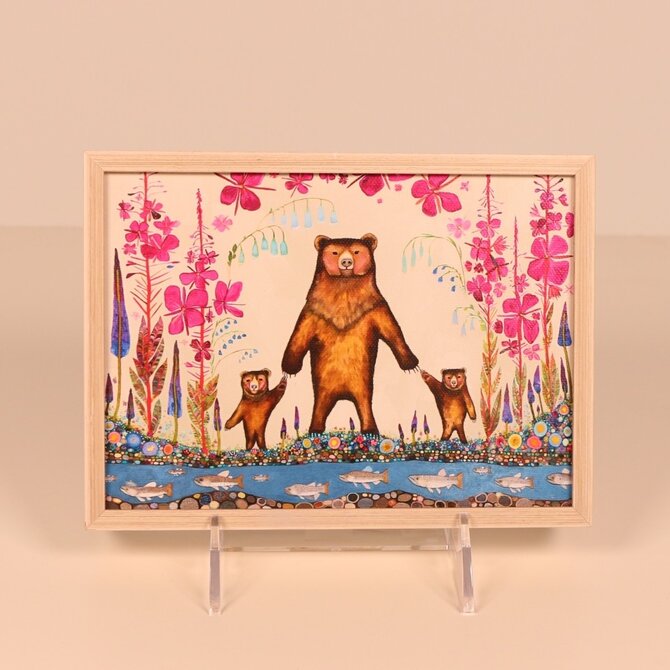 Greenbox Art MINI FR-3 BEARS MOM/CUBS