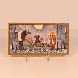 Greenbox Art Mini Framed Art - Moonlit Kindgom Holiday