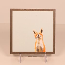 Greenbox Art Mini Framed Art - Happy Fox