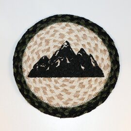 Capitol Importing Co Swatch - Mountain Silhouette 10" Round