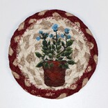 Capitol Importing Co CSTR-SAGE/BLUE FLOWERS IN POT