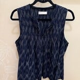 Lucky Brand Blazer - Sleeveless Navy