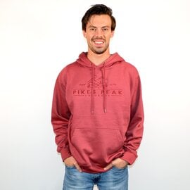 Prairie Mtn Screening Pikes Peak Hooded Sweatshirt