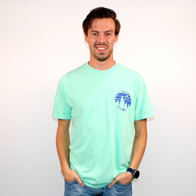 Sherry Manufacturing Co Circle Stripes Rocky Mountains CO T-Shirt