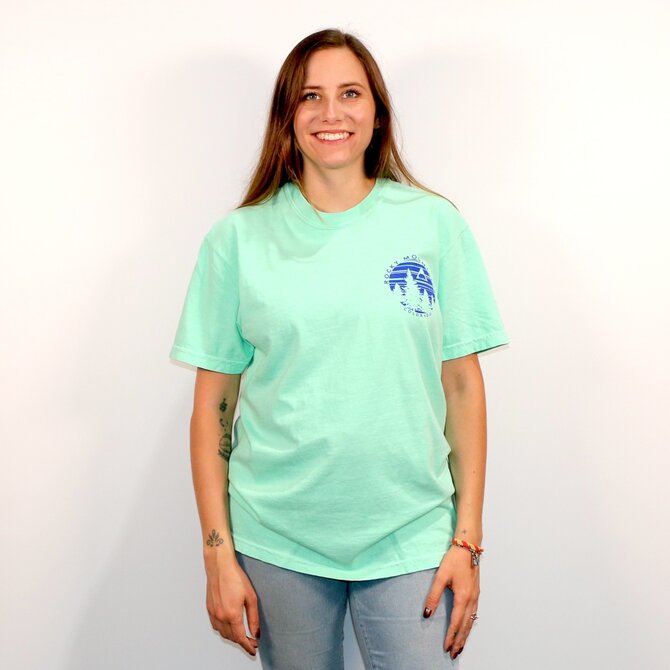 Sherry Manufacturing Co Circle Stripes Rocky Mountains CO T-Shirt