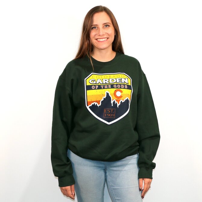 On The Road Apparel Crew Sweatshirt/T Shirt - Garden of the Gods