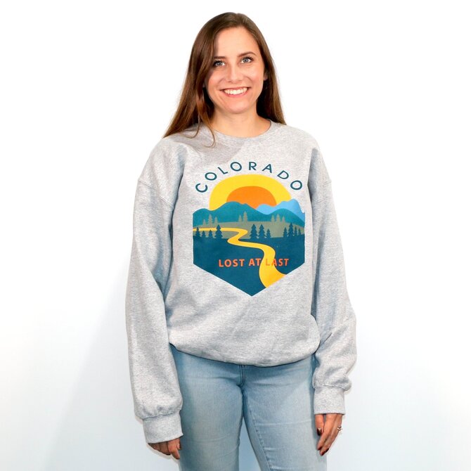 On The Road Apparel Lost at Last CO Sweatshirt