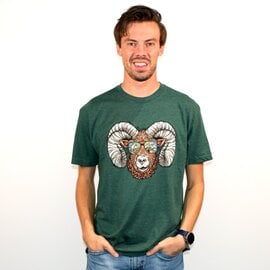 Wild Tribute Ram w/ Sunglasses T-Shirt