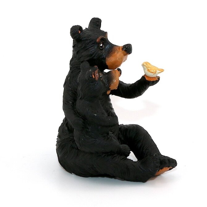 FIG-WILLIE BEAR/CUB/BIRD  SITTING