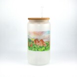 WHITECLOUD MARKETING Glass Tumbler - Garden of the Gods Art