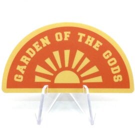 STICKERS NORTHWEST STICKER-GARDEN OF THE GODS SUNSHINE