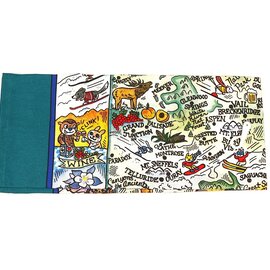 Kay Dee Designs Tea Towel - CO Map