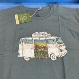 Wild Tribute Retro VW Bus Garden of the Gods T-Shirt