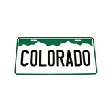 Colorado License Plate