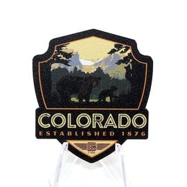 Pumpernickel Press Magnet - Sprague Lake Bears Wood Emblem