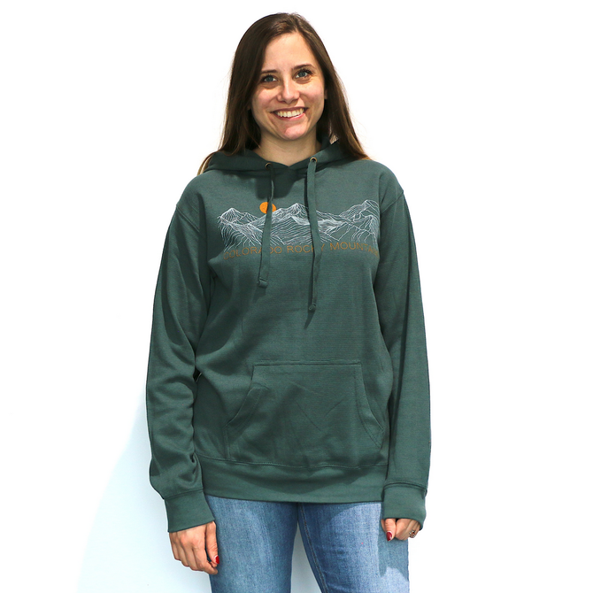 Prairie Mtn Screening Topography Mountain Hoodie