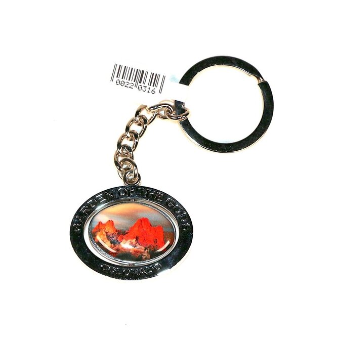 KEYCHAIN-STORM SPINNER GARDEN OF THE GODS