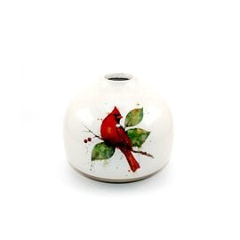 Demdaco/misc Product Vase - Spring Cardinal Bud