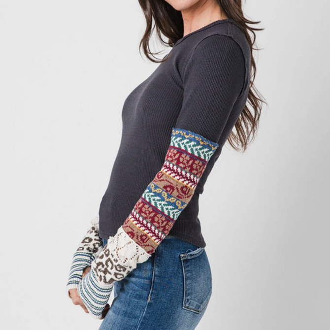 FREE PEOPLE Top - All In Cuff